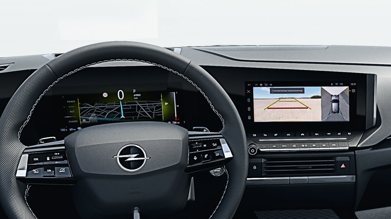Opel Astra Hybrid - Bezpečnost a asistenční systémy - Intelli-vision Opel Astra Sports Tourer