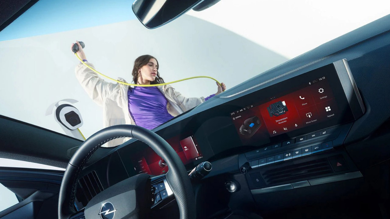 Opel Astra Electric - Bezpečnost a asistenční systémy - Bezklíčové odemykání a startování Opel Astra Electric