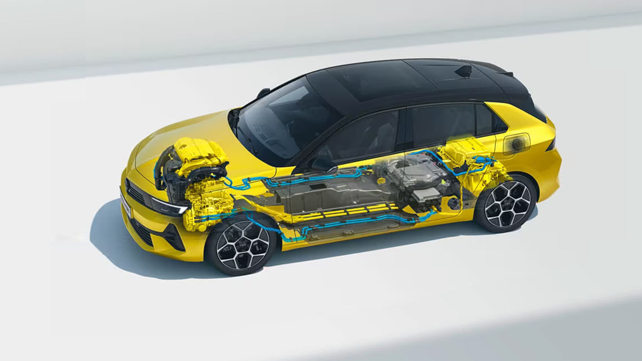 Opel Astra Hybrid - Jízdní dynamika - Hybrid plný energie Opel Astra Hybrid
