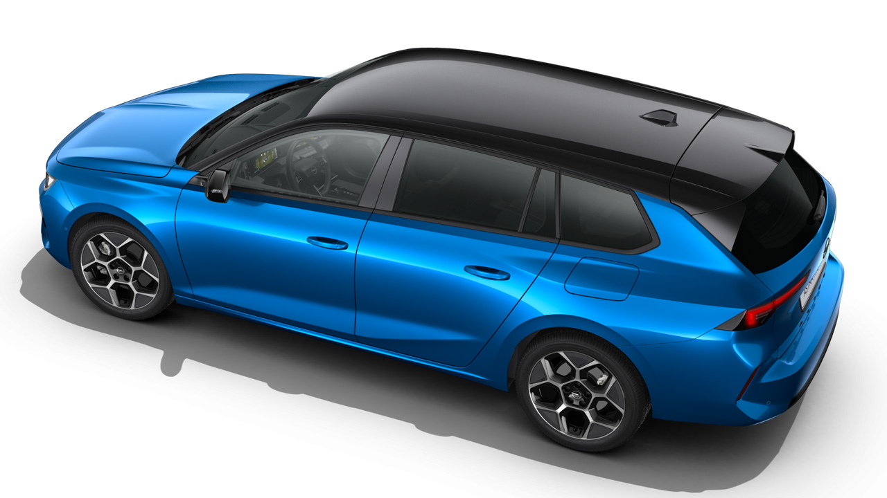 Opel Astra Sports Tourer Hybrid - Design - Stylová střecha Opel Astra Sports Tourer Hybrid