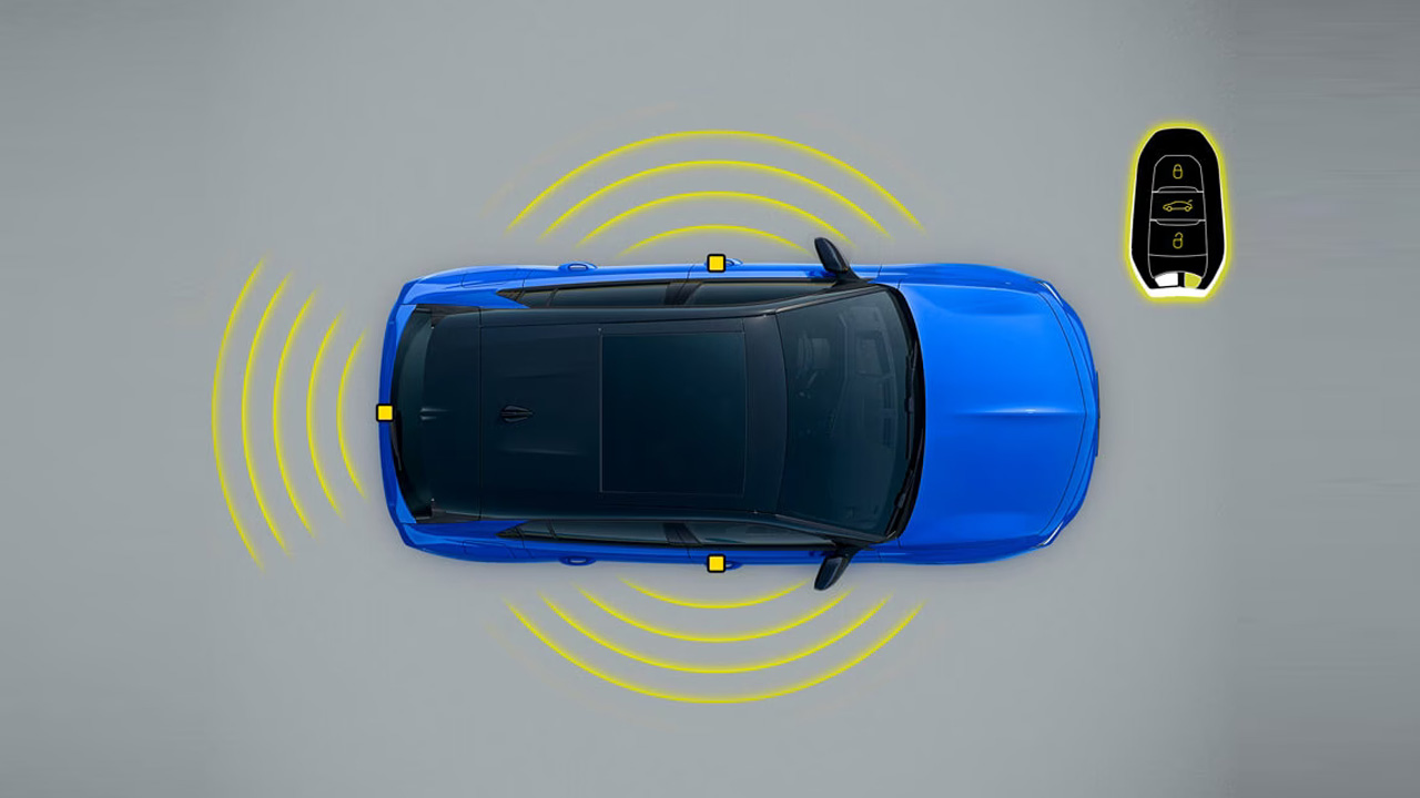 Opel Astra Hybrid - Bezpečnost a asistenční systémy - Bezklíčové odemykání a startování Opel Astra Sports Tourer