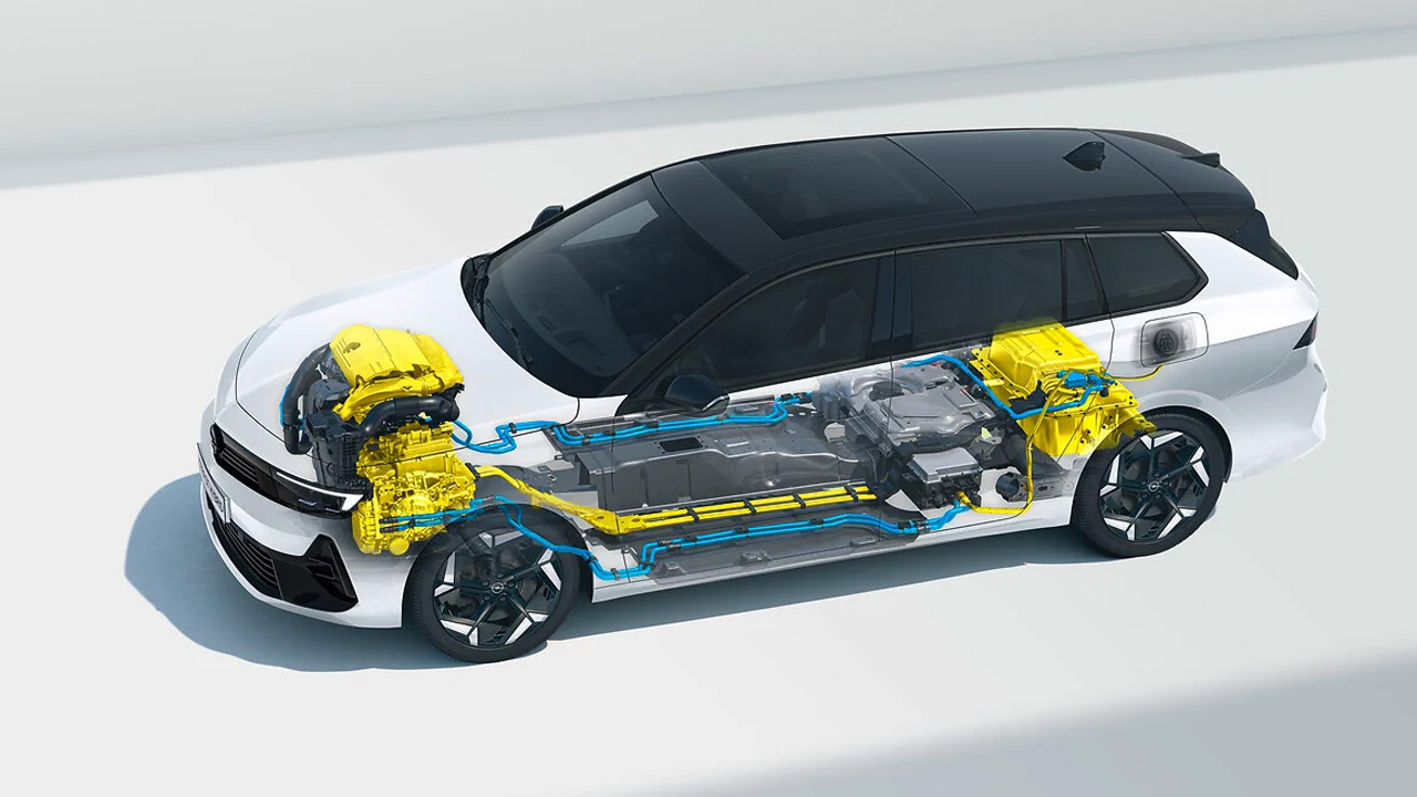 Opel Astra Sports Tourer Hybrid - Jízdní dynamika - Hybrid plný energie Opel Astra Sports Tourer Hybrid