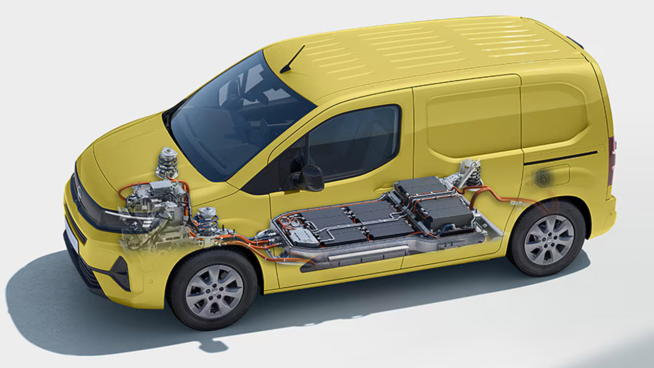 Opel Combo Electric Van - E-Technologie - Moderní baterie Opel Combo Electric Van