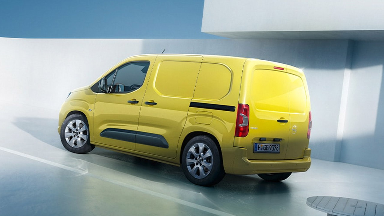 Opel Combo Electric Van - Náklad - Rozměry Opel Combo Electric Van
