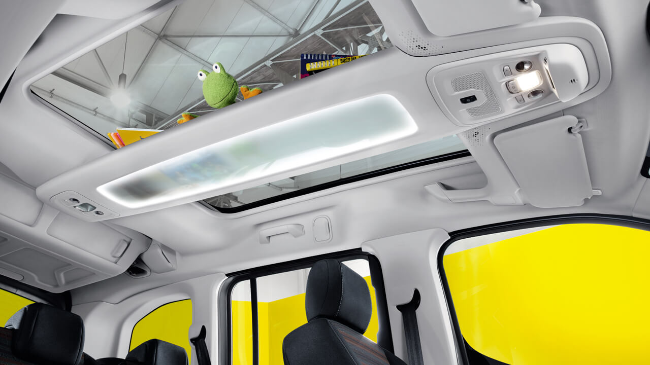Opel Combo Electric- Design - Panoramatická střecha Opel Combo Electric