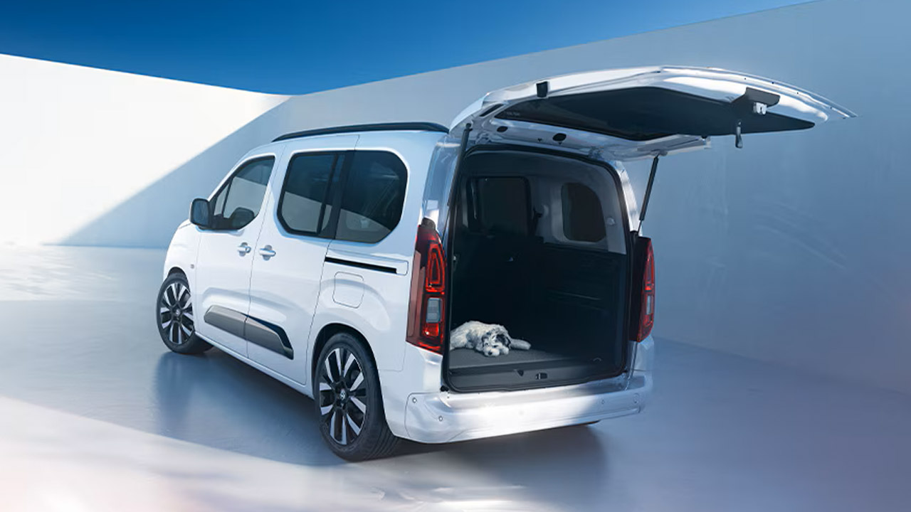Opel Combo Electric- Všestrannost - Zavazadlový prostor Opel Combo Electric