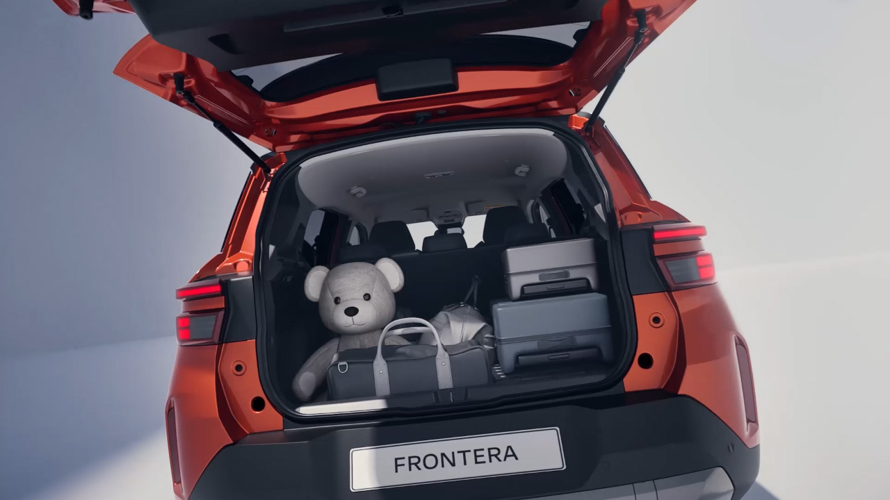 Opel Frontera - Pohodlí - 460 litrů zavazadlového prostoru Opel Frontera