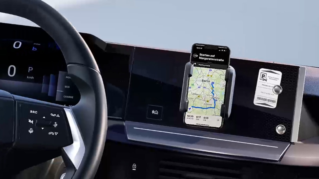 Opel Frontera - Inovace a bezpečnost - Místo pro smartphone Opel Frontera