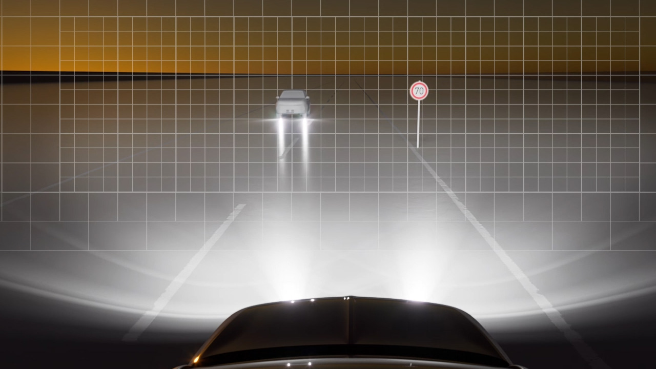 Opel Grandland - Inovace a bezpečnost - IntelliLux HD LED® Pixel Light Opel Grandland