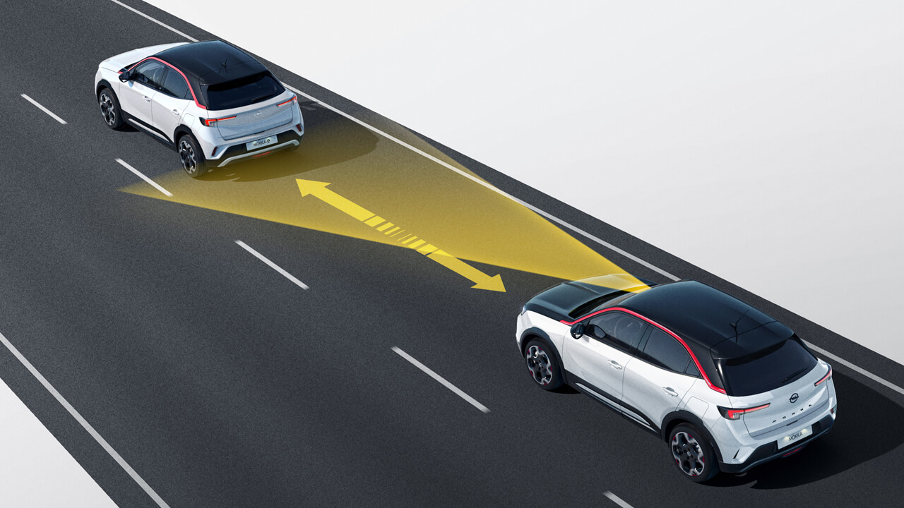 Opel Mokka - Bezpečnost - Adaptivní tempomat Opel Mokka