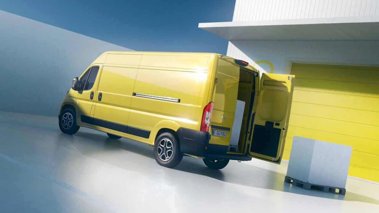 Opel Movano Electric - Nákladový prostor - Užitečné zatížení Opel Movano Electric