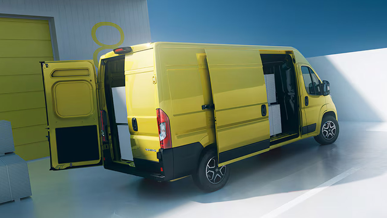 Opel Movano Electric - Nákladový prostor - Náklad Opel Movano Electric