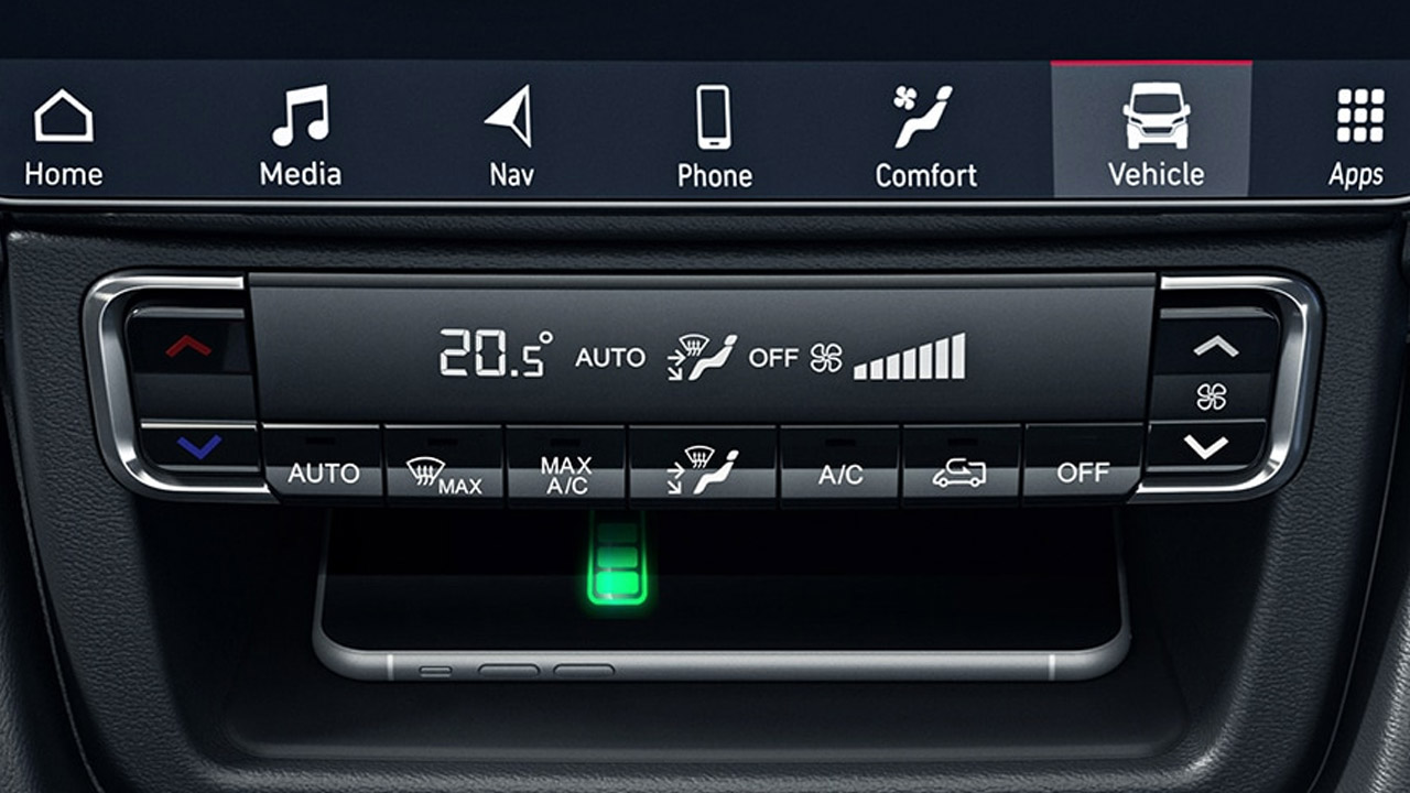 Opel Movano Electric - Konektivita - Bezdrátové nabíjení telefonu Opel Movano Electric
