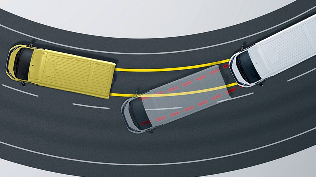 Opel Movano Electric - Bezpečnost a asistenční systémy - Elektronický stabilizační systém (ESP) Opel Movano Electric
