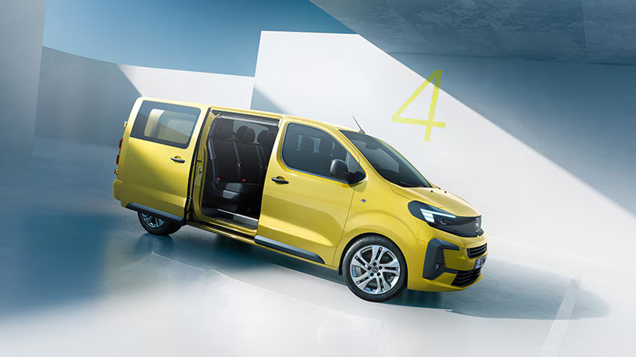 Opel Vivaro Electric - Všestrannost - Posuvné dveře Opel Vivaro Electric