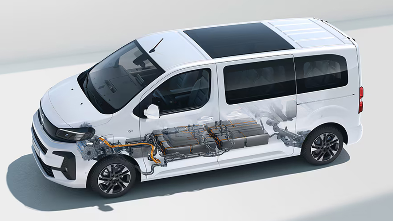 Opel Zafira - Jízdní dynamika - Perfektně integrovaná baterie Opel Zafira